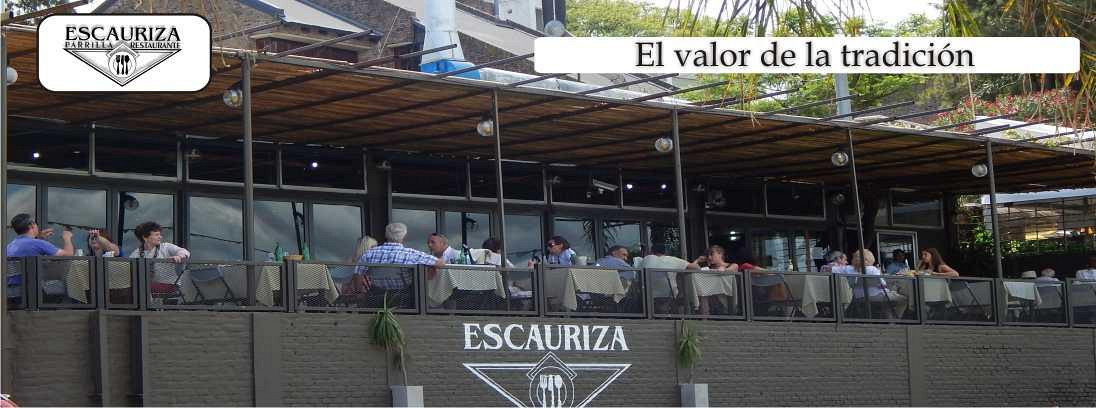 Escauriza restaurante en rosario frente al rio