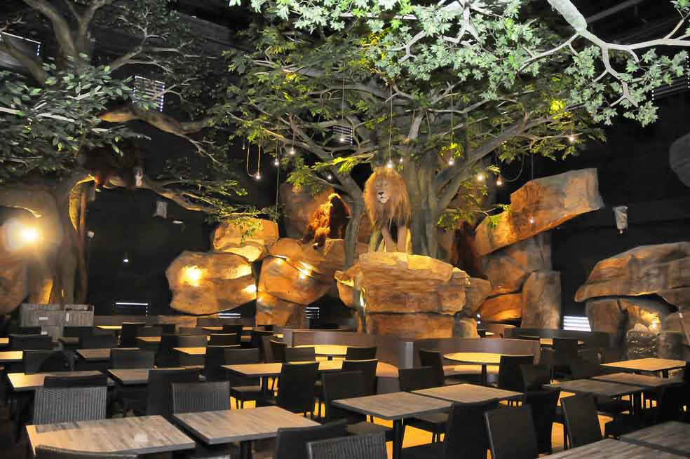 Jungla Kumba - restaurantes tematicos para niños bogota