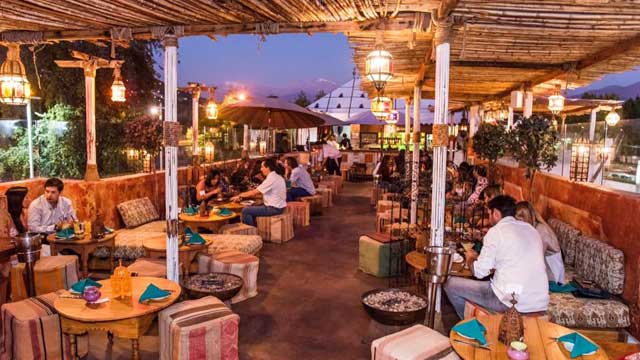 Zanzíbarrestaurantes con terraza santiago