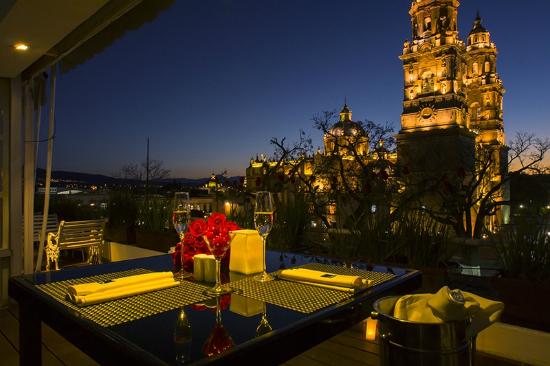 La azotea - restaurantes romanticos en morelia