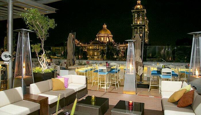 Azotea del Royalty - restaurante con azotea en puebla