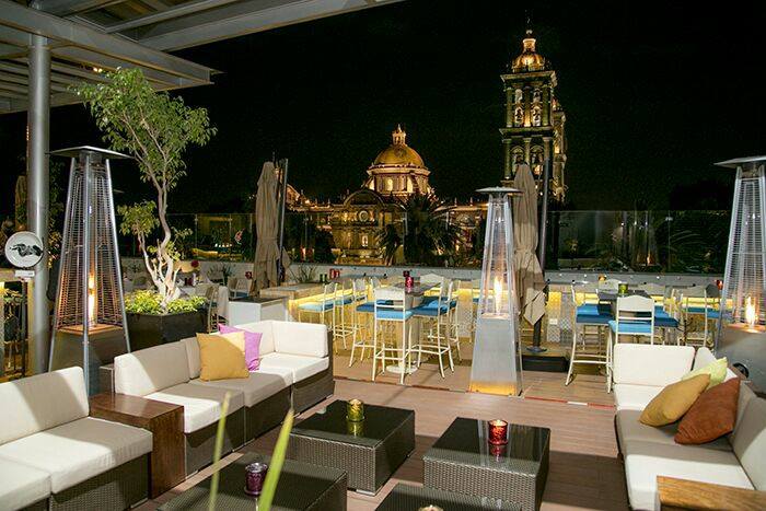 Azotea del Royalty - restaurante con azotea en puebla