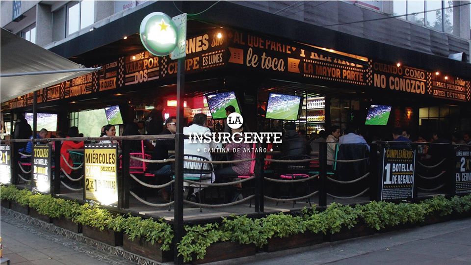 La Insurgente Chapultepec Guadalajara restaurante de lujo
